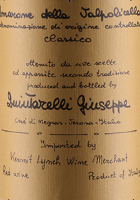 Giuseppe Quintarelli Amarone della Valpolicella Classico DOCG昆塔莱利阿玛罗尼红葡萄酒2018
