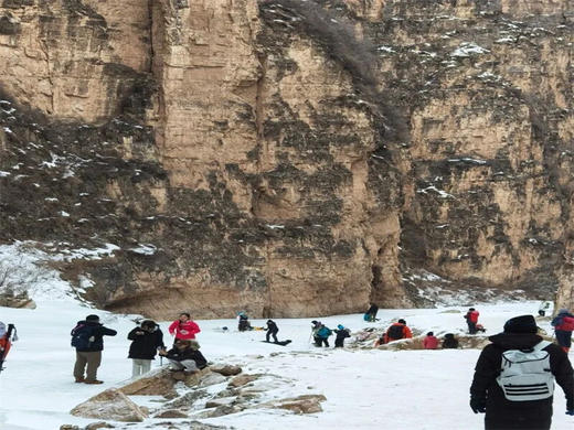 【水峪里1日】｜徒步踏冰 の冰河世纪-探秘水峪里冰河大峡谷 商品图3