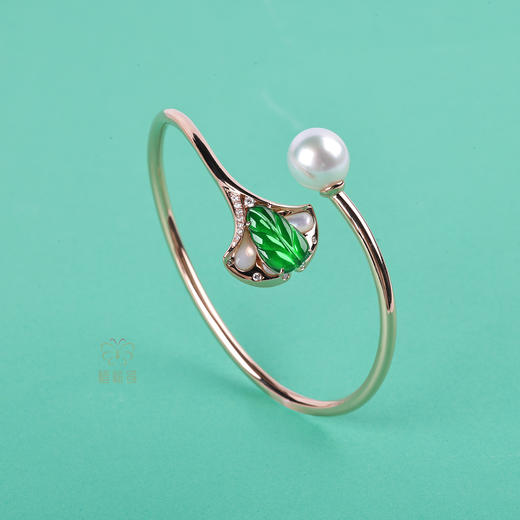 【长相依】绿翠珍珠手环 SZ2512061 商品图0