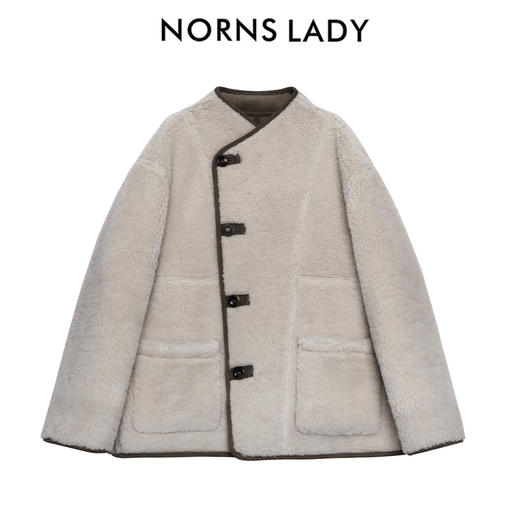 NORNS LADY诺恩 复古短款小香风外套女宽松休闲上衣 H25WK92982 商品图4