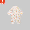 棉果果春季新品男宝女宝满印柔软舒适莫代尔蝴蝶连体衣M101726426002 商品缩略图1