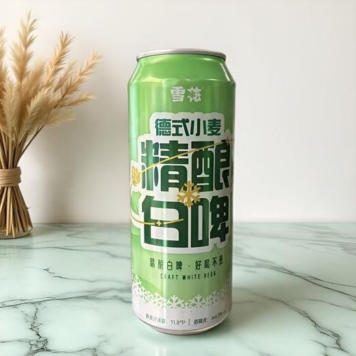 【2件十堰主城区包邮】雪花精酿白啤雪花啤酒 500ml*12/件 商品图3