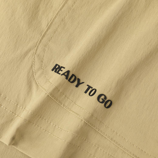 GXG男装【工装口袋】25夏季轻薄透气户外山系沙滩裤男式五分短裤K&C 商品图13