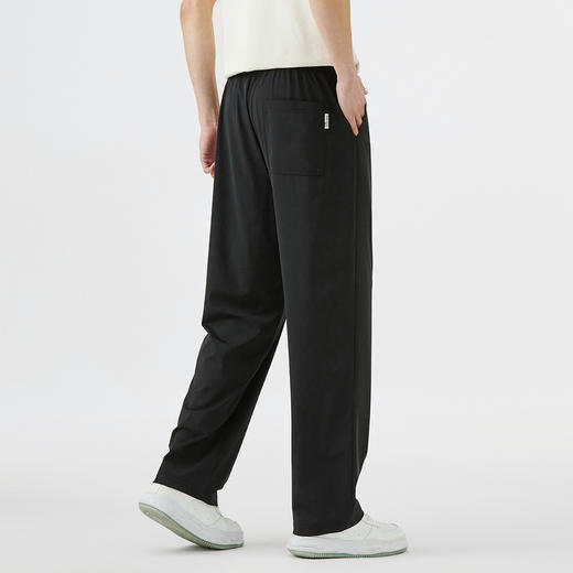 GXG男装【轻薄透气】25夏季时尚抽绳松紧腰舒适男式直筒休闲裤K&C 商品图2