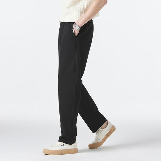 GXG男装25年春季时尚松紧腰抽绳休闲百搭男式直筒长裤K&C 商品图10