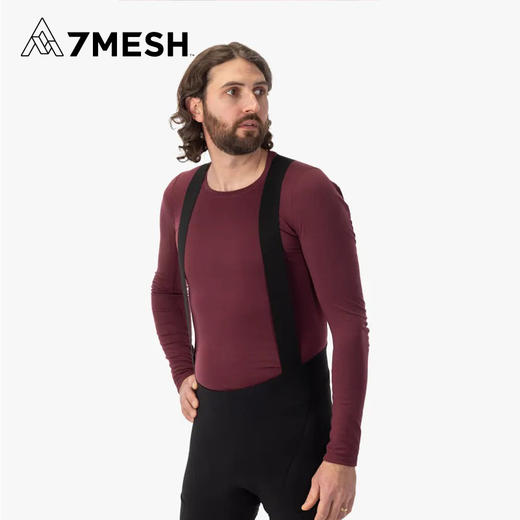 7MESH 男士阿什鲁美利奴羊毛长袖打底衫 Ashlu Merino Base Layer LS Men's 2422 商品图0