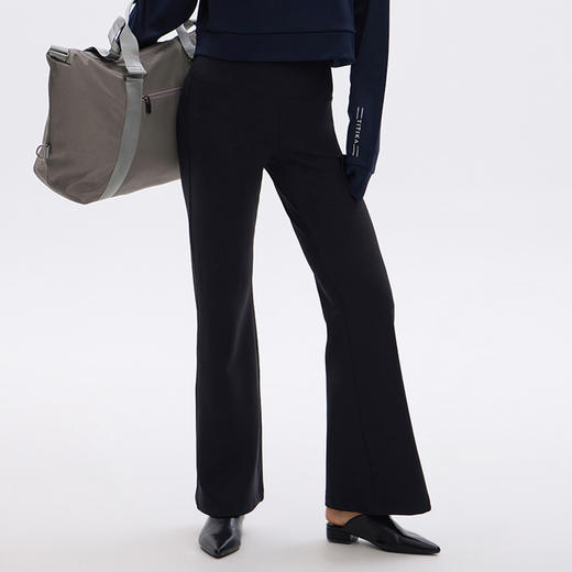 TITIKA喇叭加绒裤秋冬户外保暖瑜伽运动休闲提臀长裤11045 商品图1