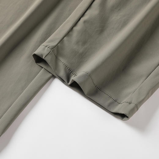 GXG男装25夏季松紧腰抽绳舒适百搭轻薄透气男式直筒休闲长裤K&C 商品图13