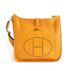 【95新】Hermes爱马仕黄色银扣Evelyne伊芙琳29单肩斜挎包女士111225NJS24 商品缩略图0