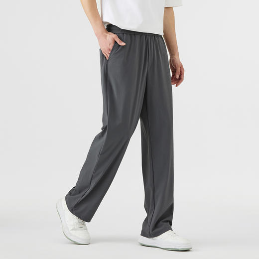 GXG男装【防水防晒】25夏季时尚松紧腰凉感透气男式直筒休闲裤K&C 商品图10