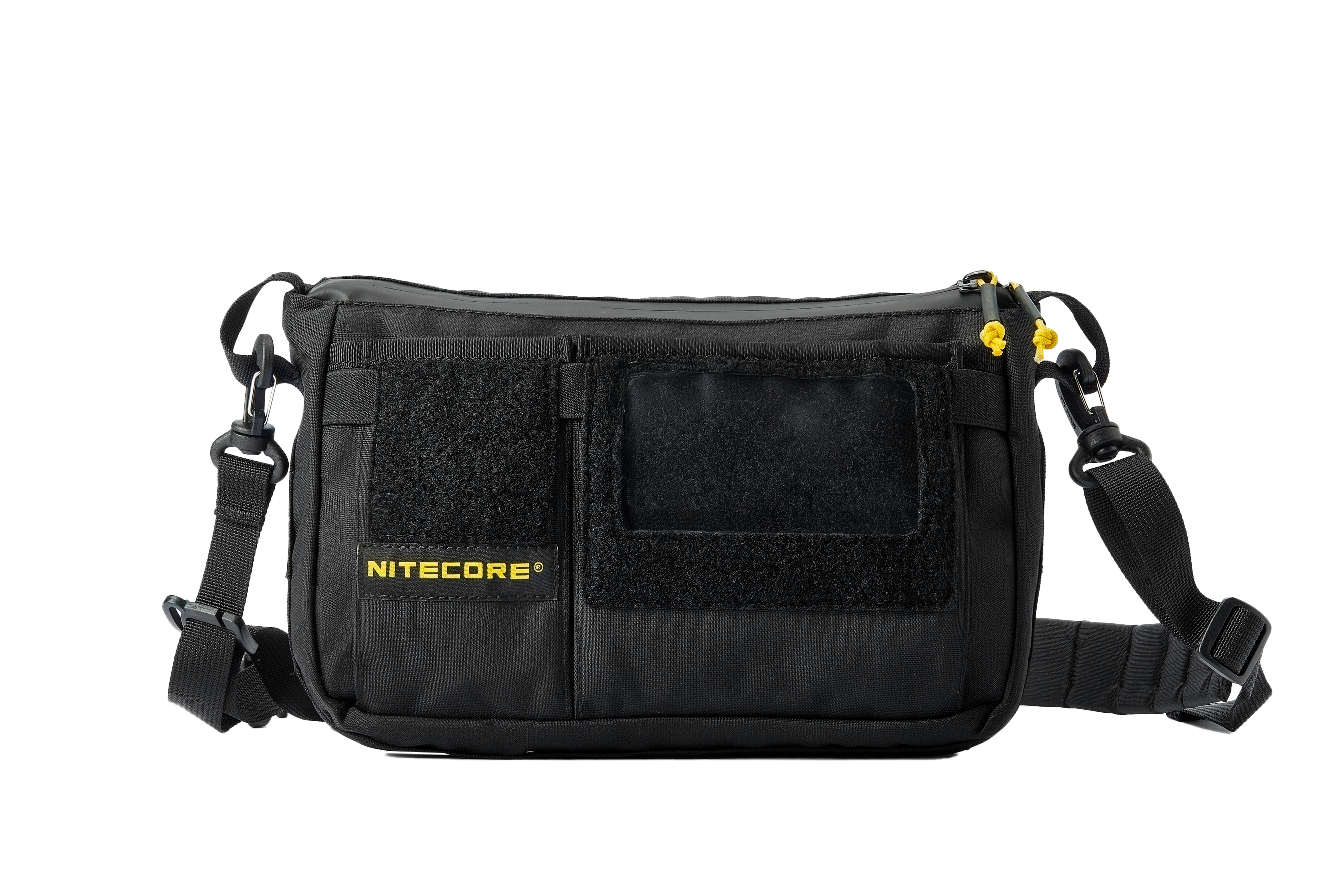 NITECORE奈特科尔机能潮流黑色战术户外备份单肩包