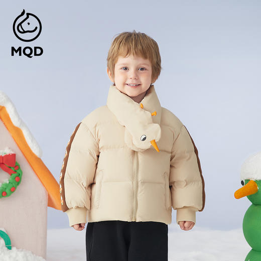【秒】【MQD】男小童冬季亲肤柔软三防立体立领羽绒服 商品图3