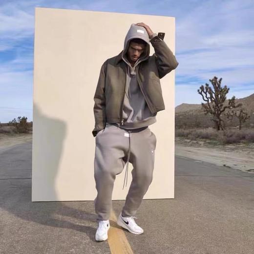 D121583秋冬新款联名刺绣落肩袖双帽卫衣男女同款 商品图13