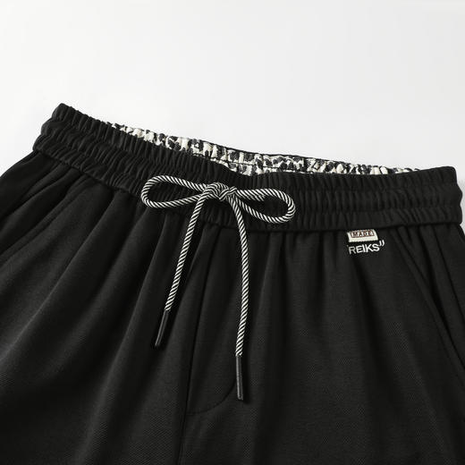 GXG男装【含莱赛尔】25春季松紧腰抽绳字母刺绣男式直筒休闲裤K&C 商品图7