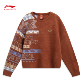 李宁中国文化系列女子套头编织衫AMBV390
