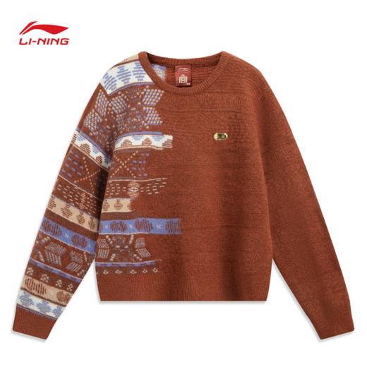 李宁中国文化系列女子套头编织衫AMBV390 商品图0