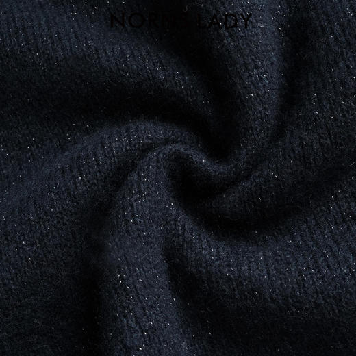 NORNS LADY诺恩 秋冬新款羊毛圆领针织衫宽松慵懒风 H25SK73868 商品图4
