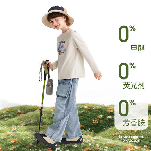 男童圆领长袖针织衫春季新款安奈儿童装EB611572 商品图2