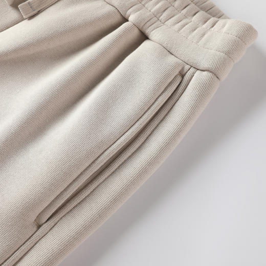 GXG男装【加绒保暖】冬季简约舒适百搭宽松直筒男式休闲裤K&C 商品图5