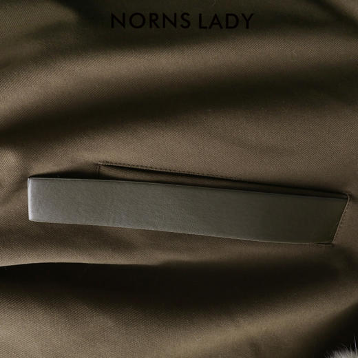 NORNS LADY诺恩 复古风毛领外套女加厚保暖冬季外套 H25WK90979 商品图3
