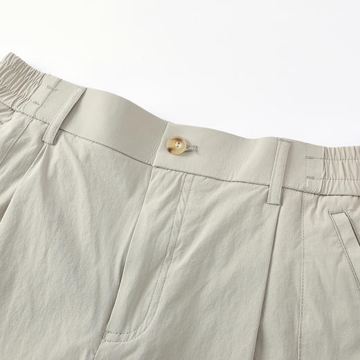 GXG男装25夏季潮流个性运动百搭休闲五分裤宽松舒适男式直筒短裤K&C 商品图10