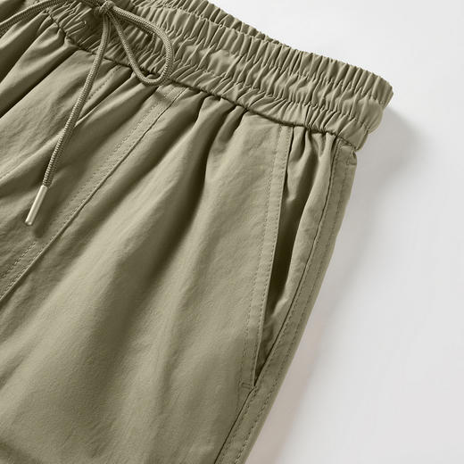 GXG男装【工装口袋】25夏季户外立体大贴袋松紧腰男式束脚休闲裤K&C 商品图12