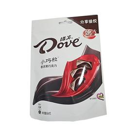 德芙84g黑巧克力