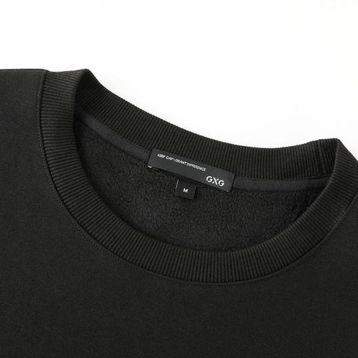 GXG男装【加绒保暖】冬季时尚渐变纹理印花卫衣男K&C 商品图2