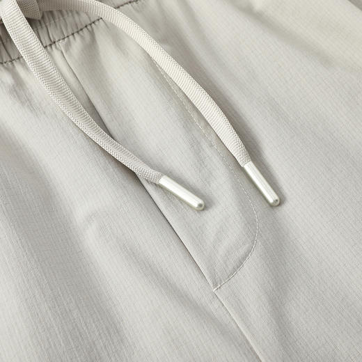 GXG男装【含桑蚕丝】25夏季时尚松紧腰日常通勤男式直筒休闲裤K&C 商品图7