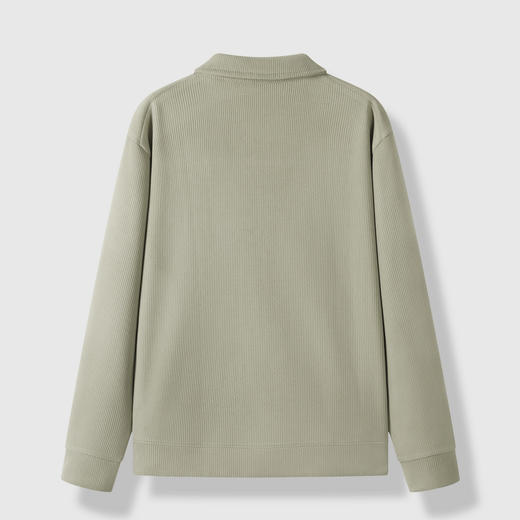 GXG男装秋季简约百搭套头上衣男式半高领拉链户外休闲运动卫衣K&C 商品图9