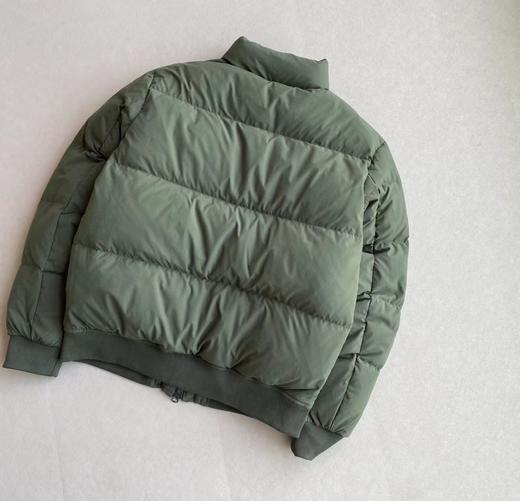 D121535秋冬新款刺绣小马图案拉链长袖立领纯色羽绒服 商品图5