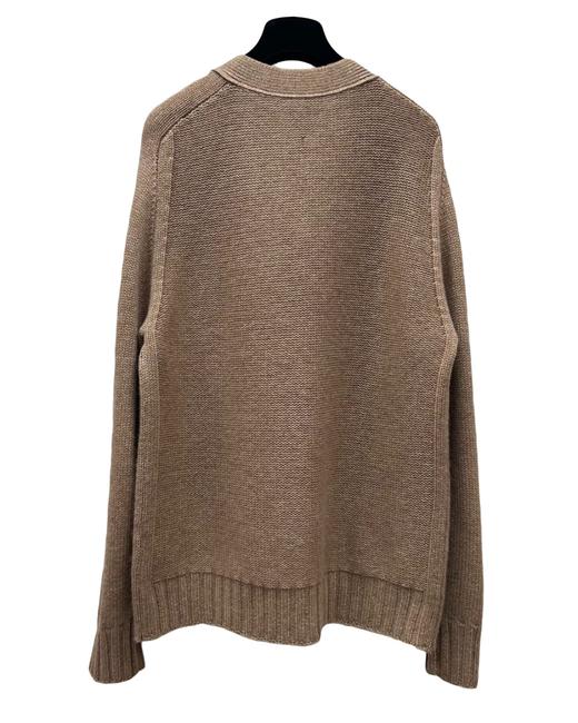 中性款编织扣针织开衫毛衣zh005 商品图1