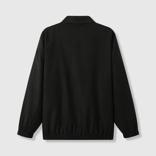 GXG男装25秋季时尚百搭简约通勤休闲外套男式翻领短款夹克K&C 商品图3