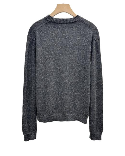 中性款logo刺绣针织毛衣hu 商品图1