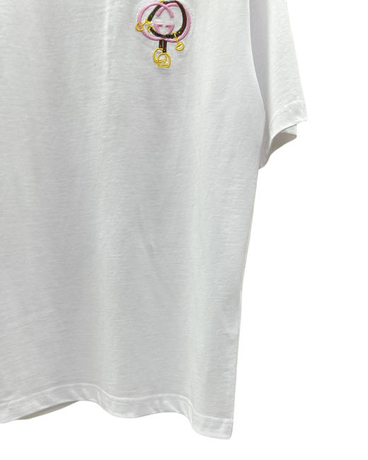 中性款新年刺绣短袖T恤ba012 商品图2