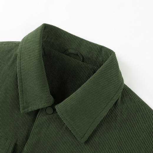 GXG男装【灯芯绒面料】秋季简约翻领立体贴袋经典休闲男式夹克K&C 商品图11