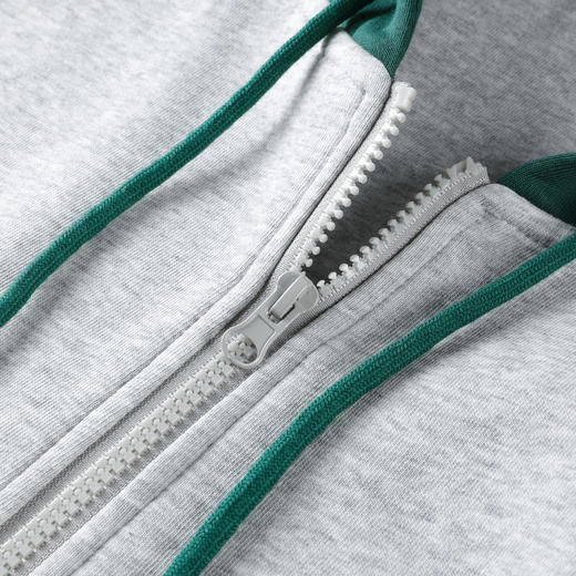 GXG男装秋季时尚潮流撞色休闲上衣男式宽松运动连帽开衫卫衣K&C 商品图13