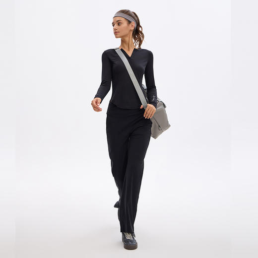 TITIKA全日加绒裤户外秋冬保暖直筒长裤运动休闲跑步裤11092 商品图2