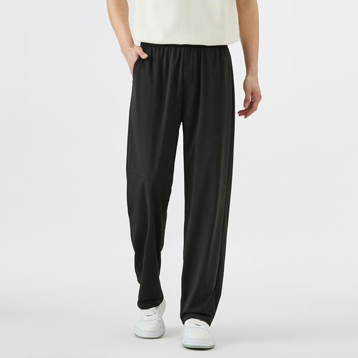 GXG男装【轻薄透气】25夏季时尚抽绳松紧腰舒适男式直筒休闲裤K&C 商品图1