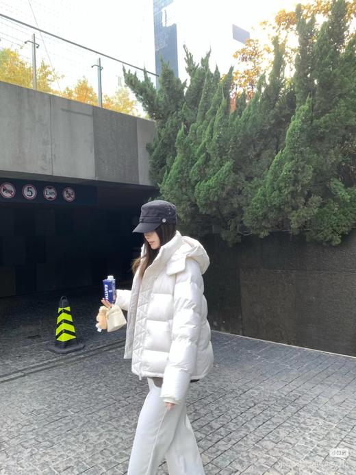 D121524五格收腰连帽羽绒服LW4BTOS女款 商品图9