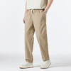GXG男装25春季时尚贴布潮流系绳舒适松紧腰头直筒裤男式休闲长裤K&C 商品缩略图9