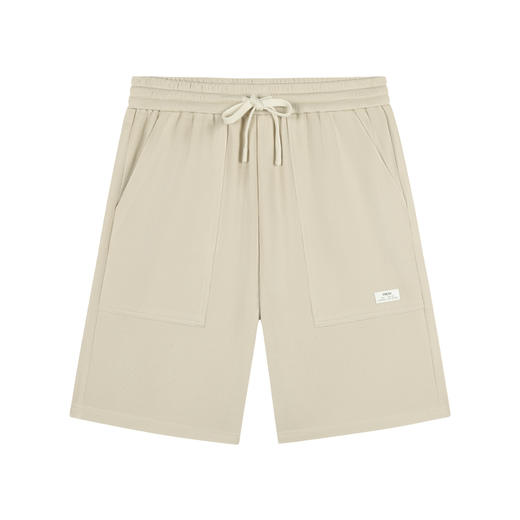 GXG男装夏季时尚抽绳运动风直筒五分裤男式休闲薄款短裤K&C 商品图4