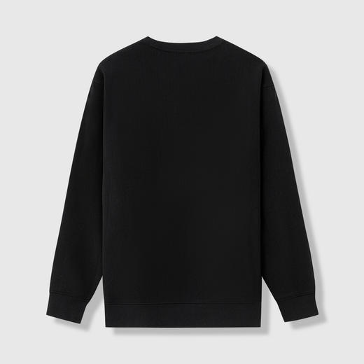 GXG男装25秋季简约纯色百搭运动休闲日常通勤宽松男式圆领卫衣K&C 商品图5