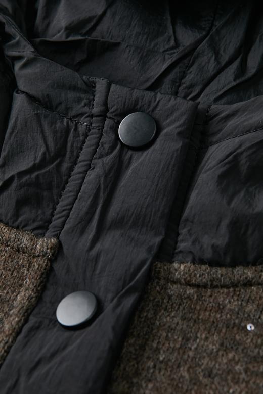 一周发货【满天星羊毛混纺卫衣】加绒连帽亮片，可机洗，亮片手工缝纫固定不易掉，简约款式，保暖细密短绒，慵懒百搭，宽松加厚，长袖套头款，穿脱方便，面料:5%羊毛12%锦纶12%晴纶3%氨纶68%聚酯纤维 商品图13