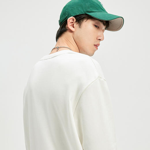 GXG男装【卡通宇航员印花】春季宽松男士卫衣百搭休闲纯棉长袖K&C 商品图2