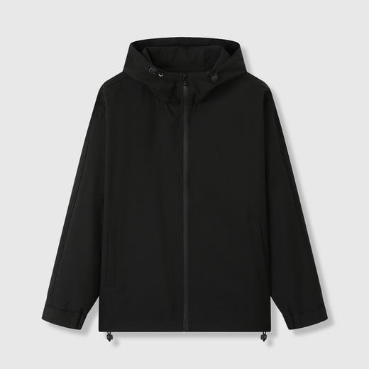 GXG男装25秋季时尚百搭休闲日常通勤防风外套男式连帽夹克K&C 商品图2