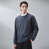 GXG男装【肌理面料】25春季简约纯色圆领休闲打底衫男式长袖卫衣K&C 商品缩略图5