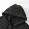 GXG男装冬季宽松休闲开衫百搭简约男式连帽卫衣外套K&C 商品缩略图6