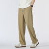 GXG男装夏季时尚抽绳休闲裤男士日常百搭直筒长裤K&C 商品缩略图9