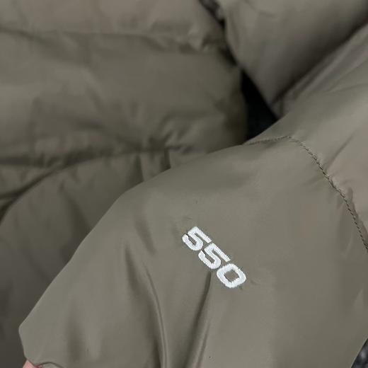 D121594女款550蓬防泼水鹅绒保暖宽松长袖羽绒服 商品图12